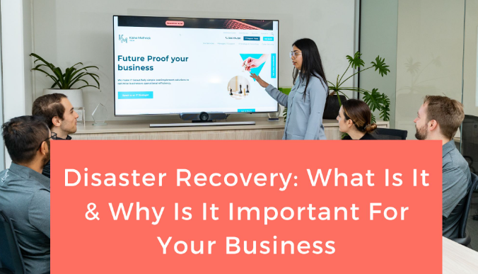 Disaster Recovery 